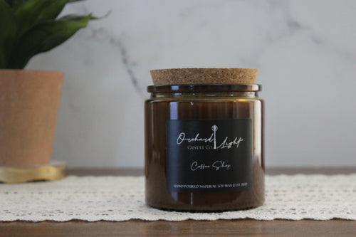 coffee scented candle